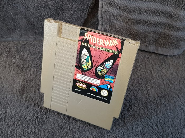 Nintendo - NES - Spiderman: Return of The Sinister Six - 电子游戏
