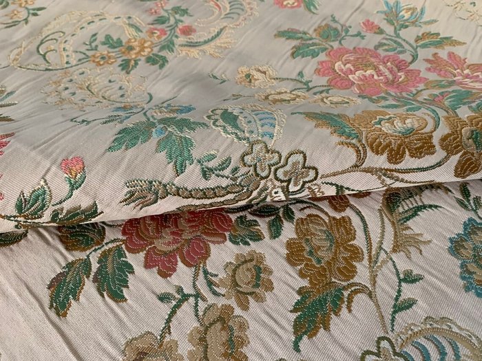 Beautiful San Leucio style fabric - 6.00 x 1.40 m - Upholstery fabric  - 600 cm - 140 cm