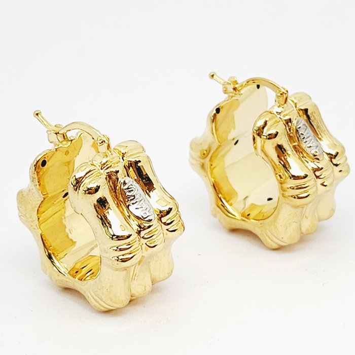 RAIKA - Earrings - 18 kt. Yellow gold