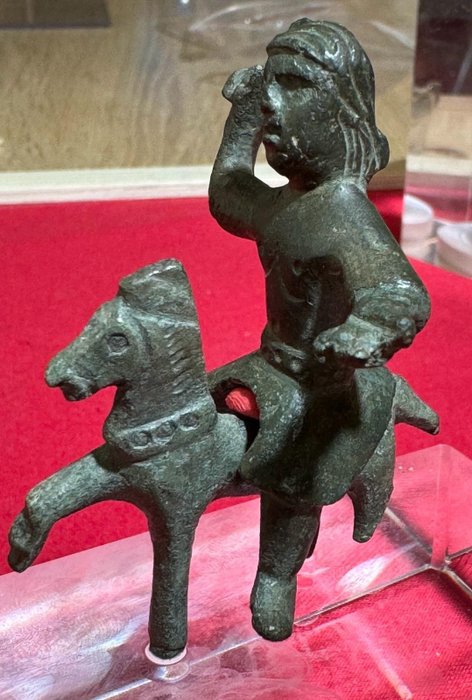 Romersk antikk Bronse figur - 49 mm