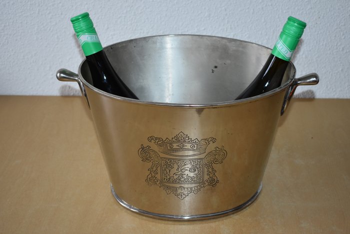 Royal Queen Sheffield - 香槟冷却桶 - 镀银