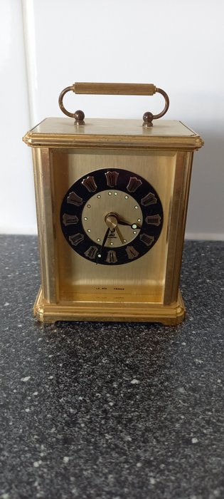 Carriage clock - JAZ - Brass - 1960-1970