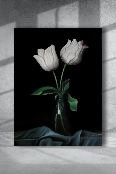 Enrica Ciffo - Tulipes blanches | Still Life