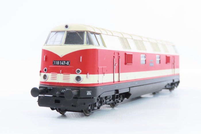 Gützold H0 - 47750 - Dieselhydraulische Lokomotive (1) - BR 118 mit vollem Sound - DR (DDR)