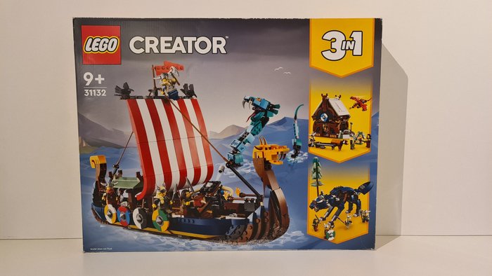 Lego - Vikings - 31132 - Viking Ship and the Midgard Serpent