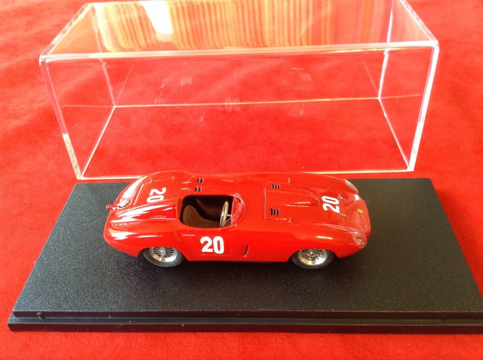 Tron - made in Loano, Italy 1:43 - 模型車 - ref. #P54 Ferrari 250 Monza Sport chassis #0442M Scuderia Guastalla 3° GP Supercortemaggiore Sport - Tron 建造的工廠
