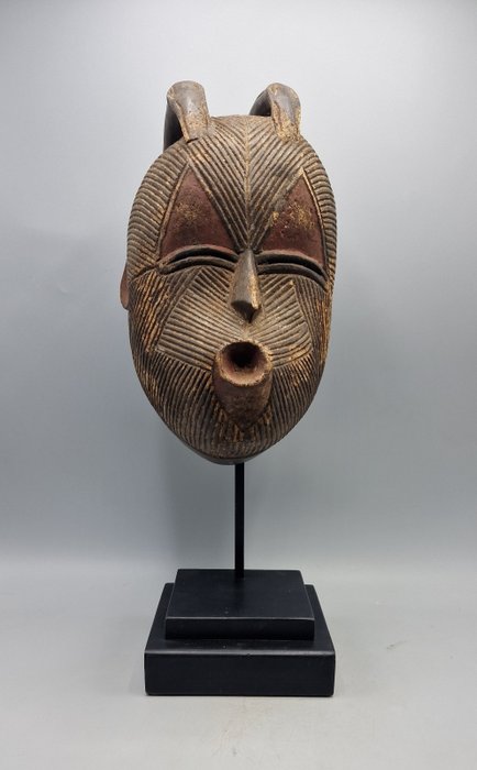 華麗的 KIFWEBE 面具 - 非凡 - Songye - 剛果民主共和國  (沒有保留價)