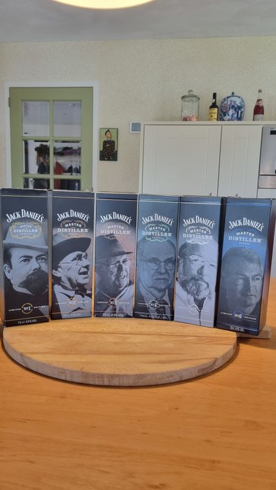 Jack Daniel's - Master Distiller 1 through 6  - 70 cl - 6 flasker