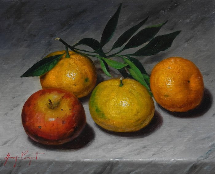 Giuseppe Cacciapuoti - mandarini con mela annurca