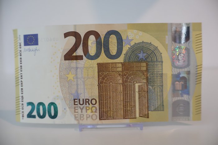 Unión Europea-Francia. - 200 Euro 2019 Draghi U004