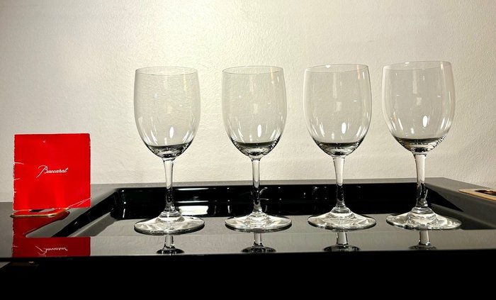 Baccarat - Drinkglas (4) - Perfectie (vorm Eœuf) - Kristal