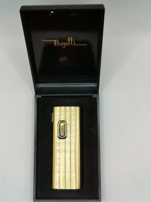 Bugatti - Rayon Verticale - Zapalniczka kieszonkowa - Gold-plated