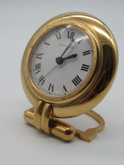 旅行时钟 - Cartier - 黄铜 - 1980-1990