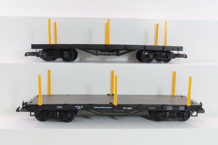 Bachmann, Newqida G - Τρένο μοντελισμού μεταφοράς εμπορευμάτων (2) - 2 Βαγόνια βαρέως τύπου
