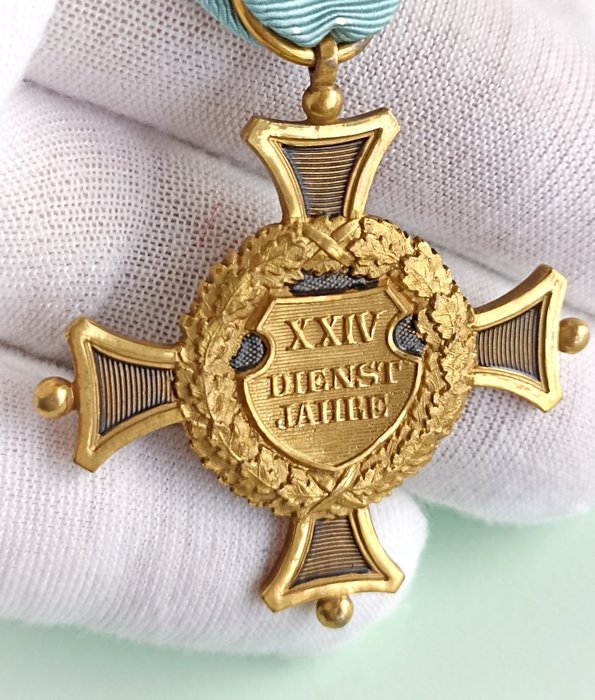 Baviera, Estado Alemão - Medalha - German States Bavaria Military Long Service Decorations 1865 - 1865