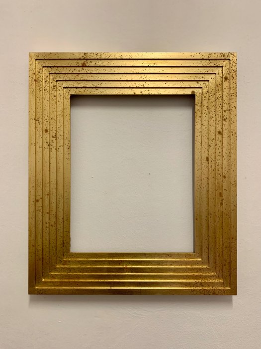 框架  - 木, 金箔制成的框架