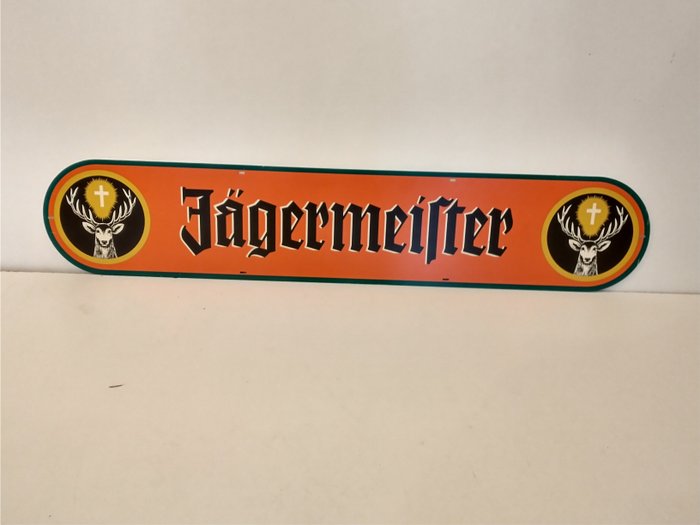 Jagermeister - 琺瑯標誌牌 - 塑料