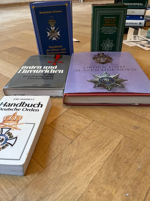 Herfurth, Ottinger, Nimmergut, Gritzner (2 Bücher) - Militärische Auszeichnungen der UdSSR, Das Buch der Orden und Auszeichnungen, Handbuch der Orden, - 1976