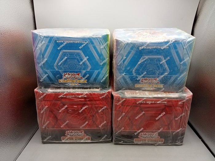 Konami Sealed box - 4x box yu-gi-oh! Yuya - Resa dei conti