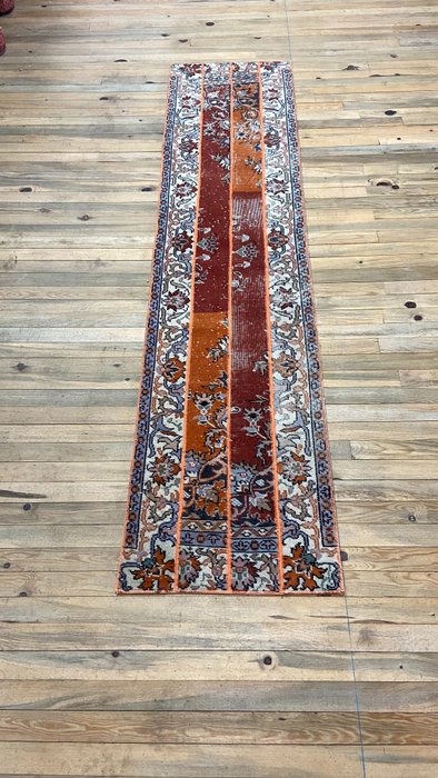 Patchwork - Długi wąski dywan - 233 cm - 53 cm
