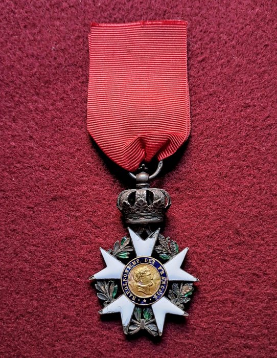 Empire Napoleon 1st - Medal - Légion d'honneur 1er Empire - Aigle d'argent du 3ème type – 1808-1814