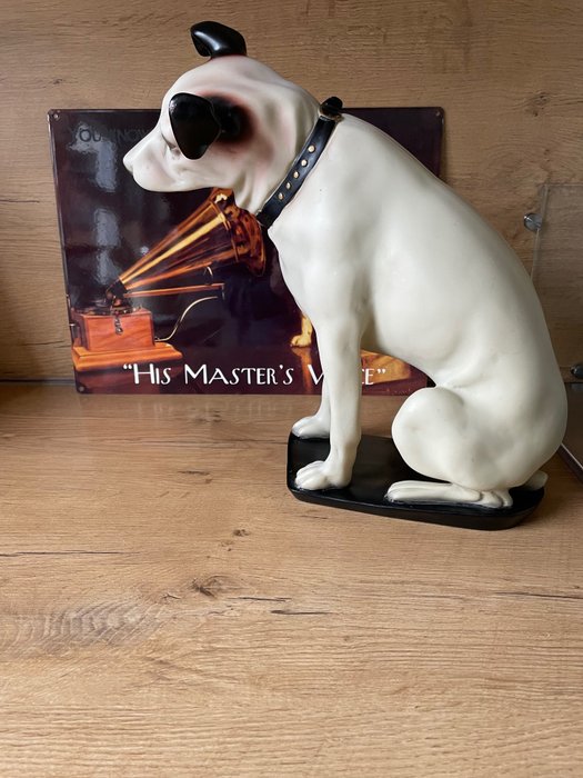 His masters voice - Figurin (2) - harts / metall