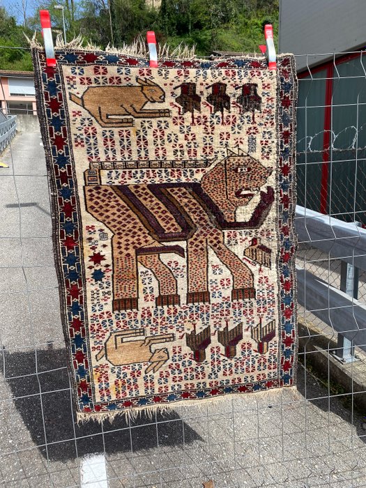 Balúchi Ferdows - Carpete - 126 cm - 86 cm