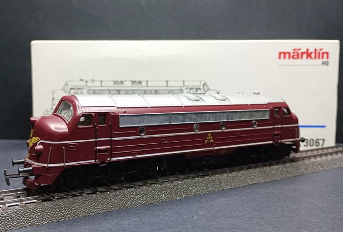 Märklin H0 - 3067 - Diesellokomotive (1) - Meine 1100 - DSB