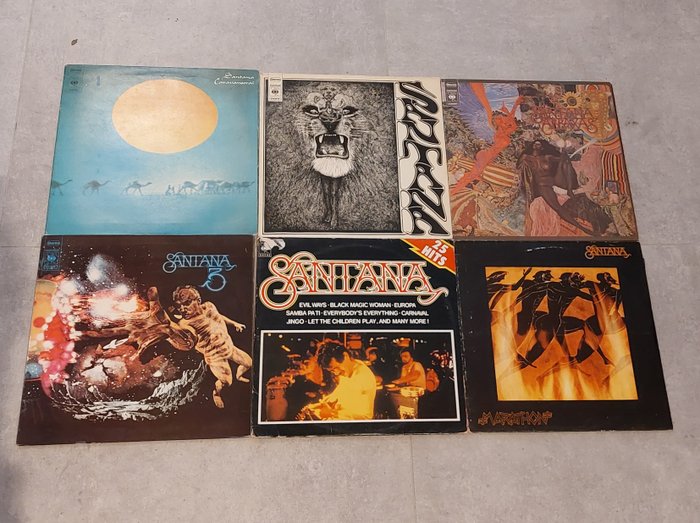 Santana - Titluri multiple - Disc vinil - 1969