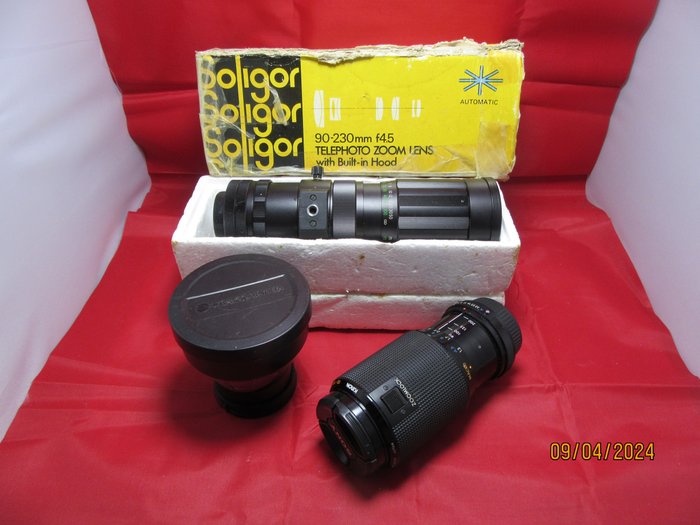 Soligor 90-230mm f4.5,   Konica - Minolta ACT 100, Kiron 80 - 200 macro. Kameraobjektiv