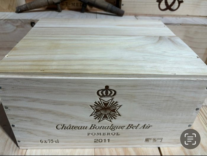 2011 Château Bonalgue Bel Air - Πομερόλ - 6 Bottles (0.75L)