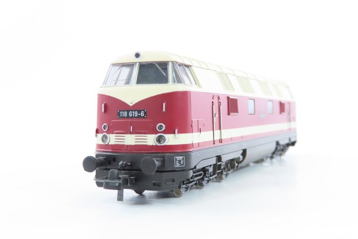 Gützold H0 - 35201 - Locomotiva diesel-hidráulica (1) - BR 118 - DR (DDR)