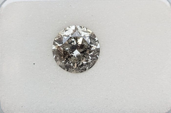 Diamante - 1.05 ct - Redondo - K - I1, No Reserve Price