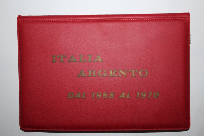 Italy, Italian Republic. 500 / 1000 Lire 1958/1970 "Caravelle" + "Dante" + "Unità d'Italia" + "Roma Capitale" (11 monete)  (Ingen reservasjonspris)