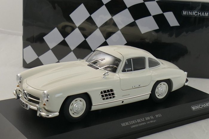 MiniChamps 1:18 - 模型車 - Mercedes Benz 300 SL Coupe (W198) - 1955
