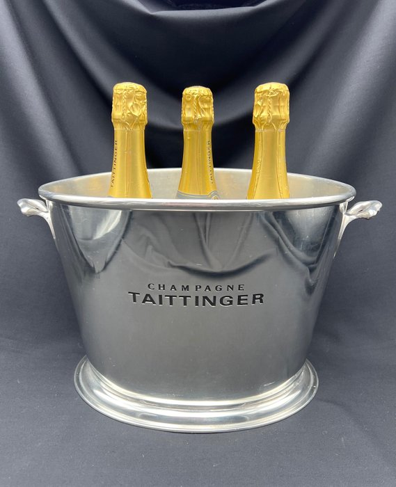 Etain d'Anjou Taittinger - Enfriador de champán -  Imperio - Peltre / Estaño