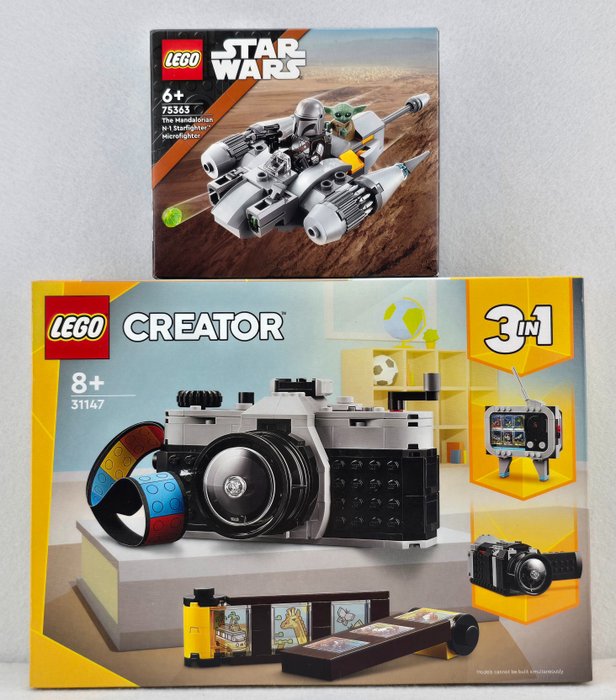 Lego - Star Wars - 31147 - Retro Camera / 75363 - The Mandalorian N-1 Starfighter Microfighter - 2020 et après