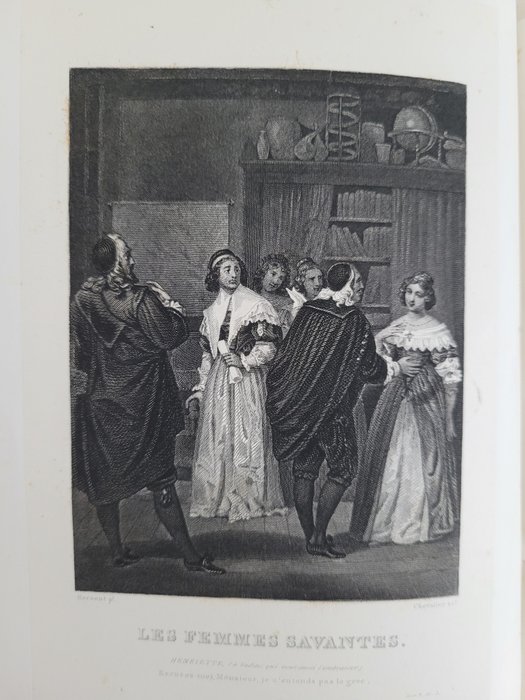 Molière - Œuvres complète de Molière - 1882
