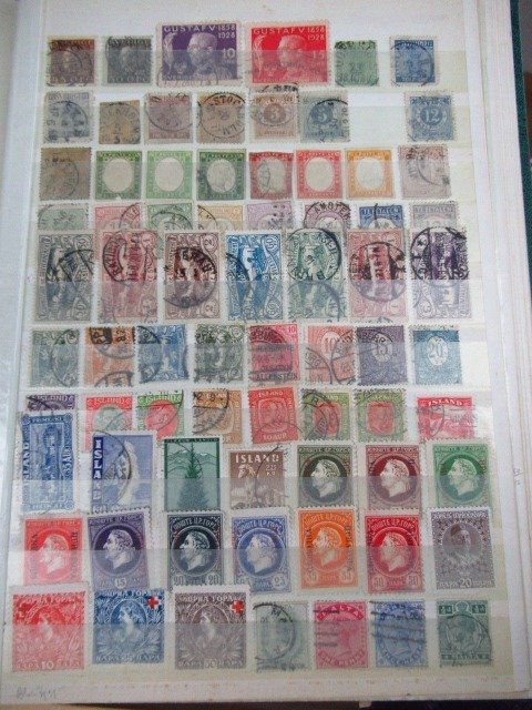 Verden  - Flott samling frimerker