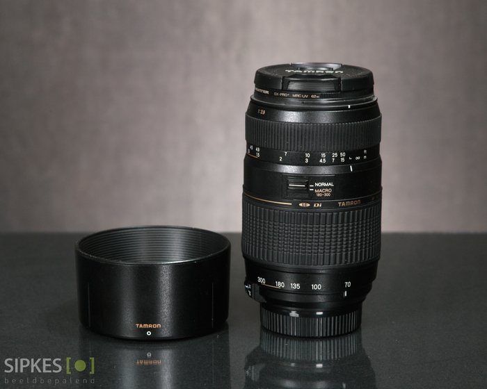 Nikon, Tamron AF 70-300mm F4-5.6 Tele Macro (1:2) voor Nikon AF Lente de câmera