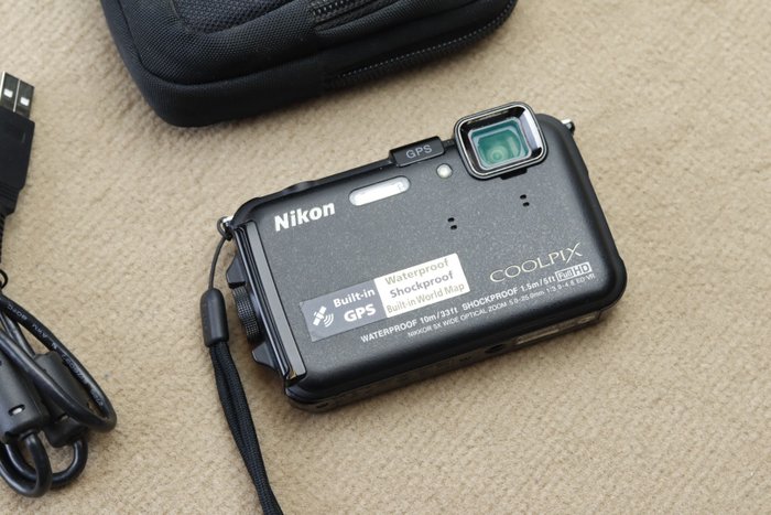 Nikon Coolpix AW100, GPS, Water, vrieskou-, schok- en stofbestendig Aparat cyfrowy