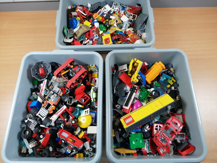 Lego - Assorti - Onderdelen +/- 7,4 kilo - 2000-2010