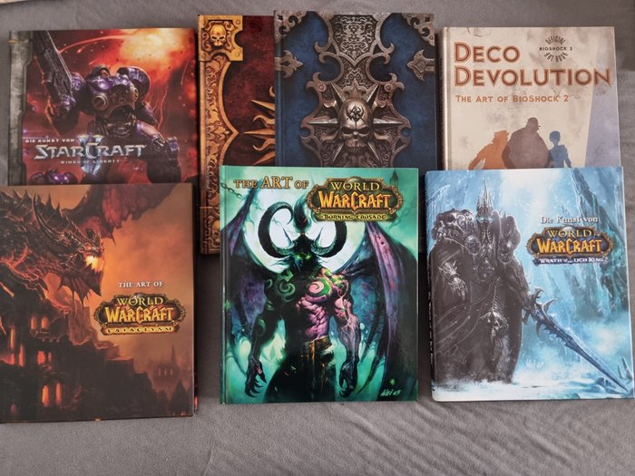 Diverse - Assortment of collectors edition game artbooks - 2007-2017