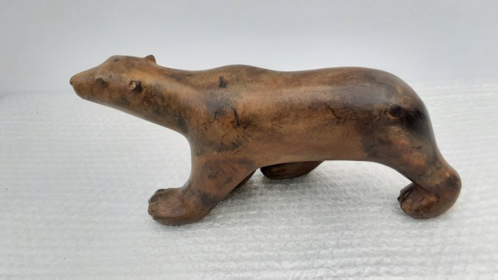 P. Chenet - Figur - Ijsbeer - 33 cm - Brons