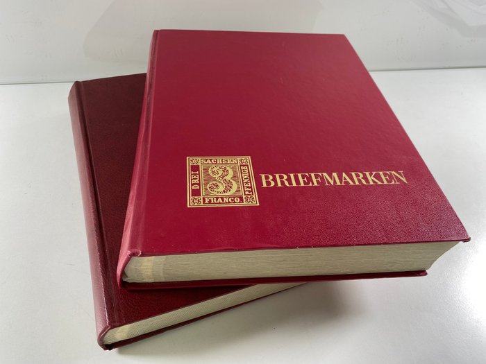 Deutschland, Bundesrepublik 1956/1990 - Großer Bestand an postfrischen Marken in zwei Einsteckbüchern, viele Einheiten und Blocks für