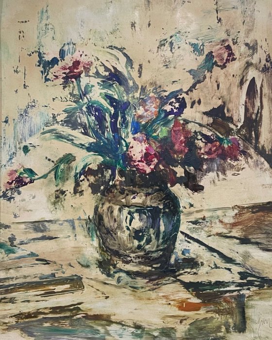 Arturo Figini (1905-2002) - Vaso von fiori