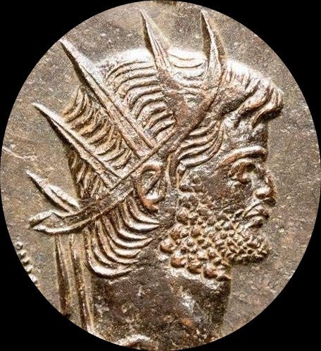 Empire romain. Gallien (253-268 apr. J.-C.). Antoninianus Minted in Rome, AD 267-268. DIANAE CONS AVG, Antelope standing right, XI en exergue.  (Sans Prix de Réserve)