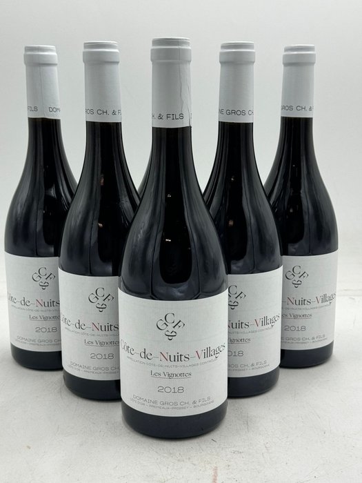 2018 Côte-de-Nuits-Villages Les Vignottes - Domaine Gros & Fils - Burgundy - 6 Bottles (0.75L)