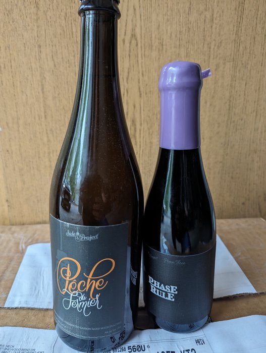 Side Project - Règle de Phase + Pêche Du Fermier (10 Ans) - 750 ml et 375 ml -  2 bouteilles 