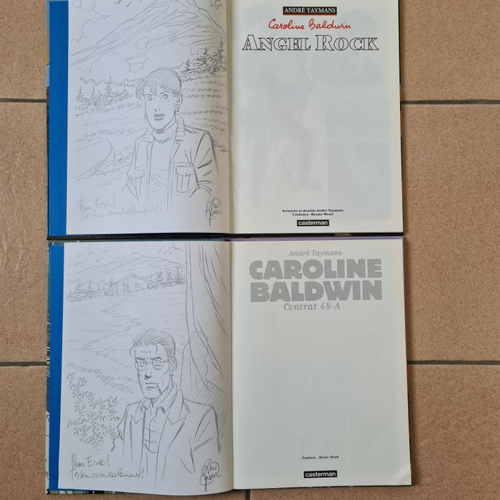 Caroline Baldwin T2 + T6 + 2x dédicace - 2x C - EO/Ré - 2 Album - 1998/2000